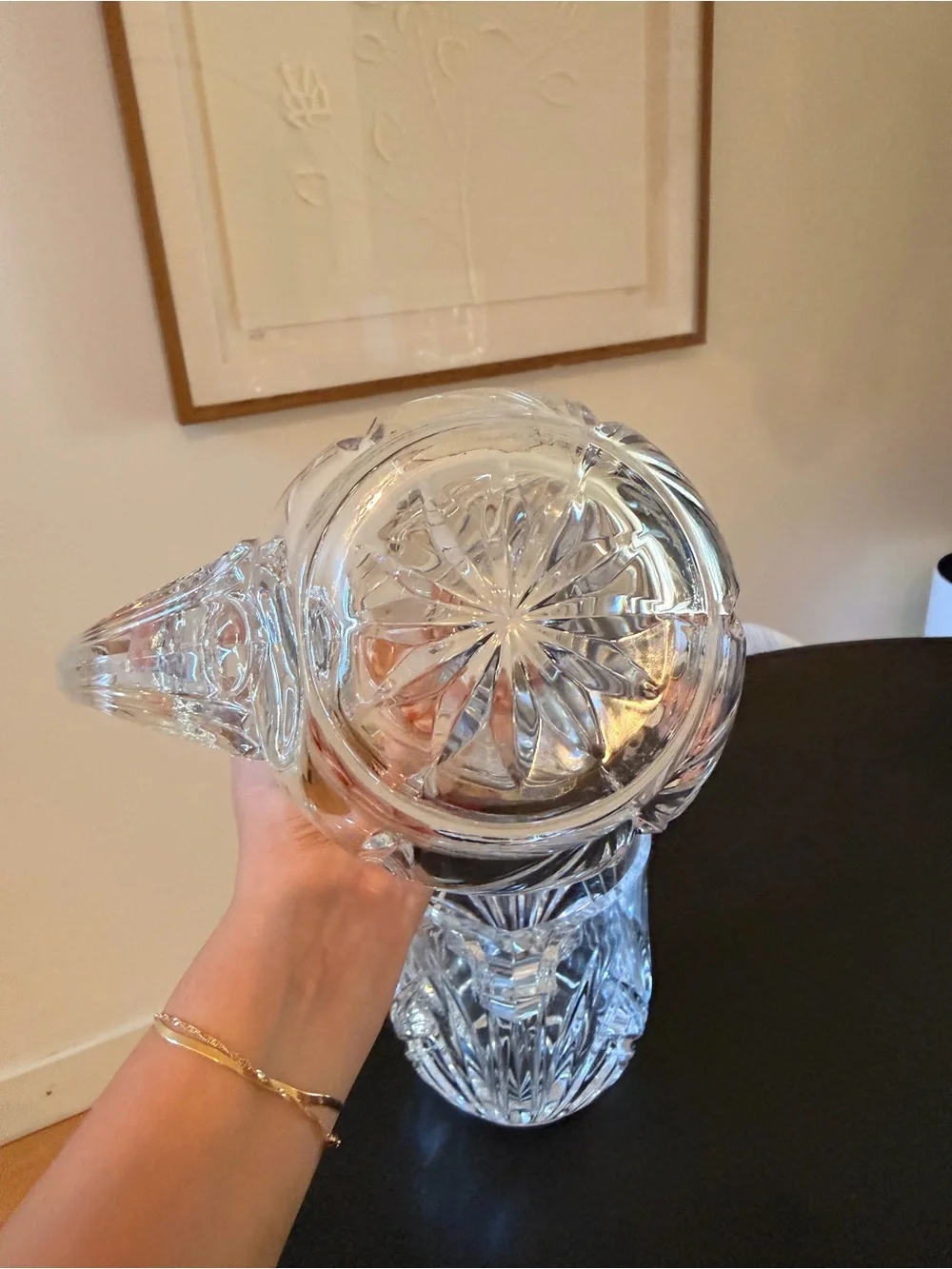 Madrigal by CRISTAL D'ARQUES pitcher and creamer set
